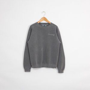 Vintage 90s Sweatshirt L - Lockheed Martin Workwear Crewneck Faded Distressed